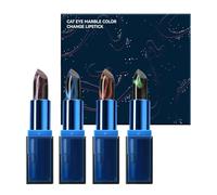 Color Changing Lipstick, 4X Temperature Lip Gloss, Lightweight Nourishing Hydrating Moisturizer for Plump Look