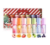 Color Changing Lipstick, 7 Pcs Fruit Color Changing Lip Balm Kit, Repairing Lip Oil Care for Dry, Long Lasting Nutritious ＆ Moisturizer, Temperature Activated Lip Gloss for Daily Use (1 set)