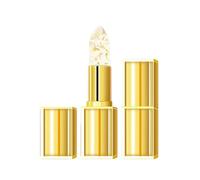 Color Changing Lipstick with Gold Flakes - Clear Lipstick That Changes to Your Lip Color, 24 Hours Long Lasting Moisturizing Glossy Shine Lip Gloss, Perfect for Daily Use, Party, Date, Women (1pcs)
