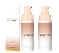 Color-changing liquid foundation, full-coverage concealer for the face, perfect for holiday photoshoots, stage looks, weddings, and everyday skincare.