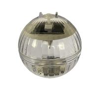 Color Changing Pond Light - Floating Pool Light | White LED Solar Garden Lights | Dimpled Glass Jar with Auto Sensor Outdoor | Lights Mosaic Patio Lights Glass Ball Ornaments for Indoor Outdoor