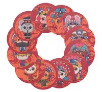 Color Changing Potty Training Stickers Paper Zodiac Decals