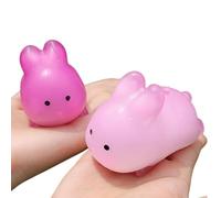 Color-Changing Rabbit Stress-Relieving Toy. 9*4.5cm, a soft and adorable little rabbit that changes color in sunlight. The soft touch design is suitable for relieving anxiety during work and study.