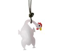 Color Changing Roast Duck Pendant - UV & Temperature Sensitive Duck for Car Mirror, Creative Resin Decoration for Car Interior, Funny Viral Car Ornament