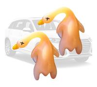 Color Changing Roasted Duck - Little Roast Duck Car Pendant,Automobile Accessories, 2-Pack, Outdoor Ornament Aromatherapy For Indoor