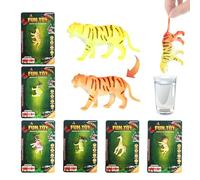 Color Changing Toys - 6 Piece Animal Bath Set For Toddler Sensory Play | TDR Educational Water Game With Temperature Reactive Feature, Fun Party Favor For Kids Bathtub Shower Pool Outdoor, 4.29 In