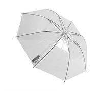 Color Changing Umbrella, Fashionable 7 Color Flashlight Umbrella Beautiful with Comfortable Handle for Shelter From the Rain for Night Walking(Transparent)