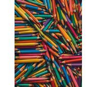 Color Chaos - Fun Graph Paper Notebook for School & Creativity