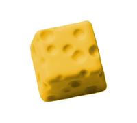 Color Cheese Key Cap Resin Construction Cross Stem Mechanical Keyboard Low Profile Accessory ESC Key Cap Unique ESC Resin Design