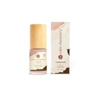 COLOR CHEMISTRY Organic Liquid Foundation for Medium to Full Coverage, Dewy Finish, Skin Nourishing, Plant-Based Formula, Suitable for All Skin Types, Chickpea FW02, 1.01 fl oz