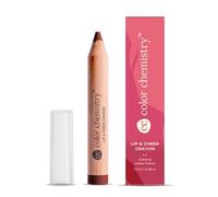 COLOR CHEMISTRY Vegan Lip & Cheek Crayon in Apricot LC04 | Ultra-Matte, Non-Drying, Highly Pigmented & Long-Lasting | Multi-Use Beauty Crayon, 0.088 oz