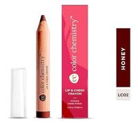 COLOR CHEMISTRY Vegan Lip & Ch rayon in Honey LC02 | Ultra-Matte, Non-Drying, Highly Pigmented & Long-Lasting | Multi-Use Beauty Crayon | 0.088 oz