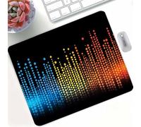 Color Circle Gaming Mouse Pad, High Precision Smooth Surface with Anti-Fray Stitched Edges, Professional Mouse Mat for Gaming & Esport, Non-Slip Rubber Base, Water Resistant MousePad 47 x 35 cm d0d-31