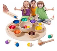 Color Classification Toys, Color Matching Game - Color Matching Educational Game For Kids | Cute Early Education Toys, Creative Sensory Toys For Kids