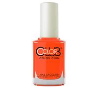 Color Club Color Club Nail Lacquer Wham! Pow! Nail Varnish Glossy Long Lasting 15ml orange