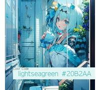 Color Code: lightseagreen #20B2AA