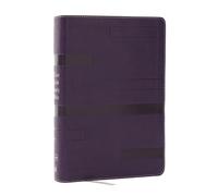 Color Code Study Bible, Revealing God's Truth Color by Color (KJV, Purple Leathersoft, Red Letter, Thumb Indexed)