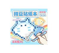 Color-Coded Animal Sticker Book Twin Coil Binding for Kids Puzzle & Scrapbooking Art Projects Fine Motor Skills Development Toys