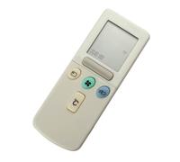 Color Coded Button AC Remote, LCD Screen, Temp Pad, Beige Body, Replacement Control Handset for Split Cooling Units, Timer View Setup Ac Controller Handset Replacement Split Unit Spare Lcd Screen Room