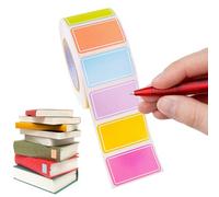 Color Coding Label - 2.5x1.5cm Rectangular Color Sticker, Effortless Organization | Coated Paper Name Labels Motivate Labels Made Easy, Labels
