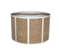 Color Coding Labels Kraft Stickers Roll 4cm x 1.9cm - Rectangle Label Write On Surface (40mm x 19mm) - 500 Pack by Royal Green…