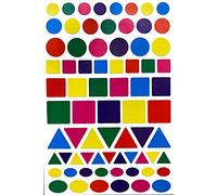Color Coding Labels-Value Pack Assorted Shapes and Sizes, 5 Colors Stickers-1800 Pack by Royal Green