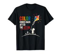 Color Comes Back After You Let Go Kite T-Shirt