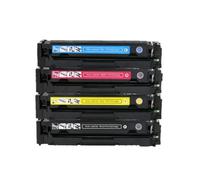 Color Compatible Toner Cartridge CF510A CF511A CF512A CF513A Compatible With M154 M180n M181fw Compatible With 204A Series