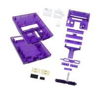Color Console Replacement Shell Cover for Retro Game, Purple | ABS Substance Cover for Old Console Restoration and Customization, Vintage Host Repair and Aesthetic Enhancement
