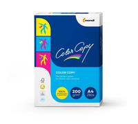 Color Copy A4 Printer Paper 200 gsm Satin White 160 CIE 250 Sheets