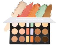 Color Correcting Cream,18 Colors Makeup Foundation Cream - Multifunctional Face Contour Palette For Traveling, Business Trip, Party, Daily Life