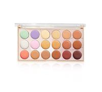 Color Corrector Palette,Brightening Full Coverage Cream 18-Color | Waterproof Concealing Makeup Beauty Palette For Shopping, Swimming