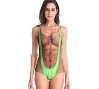 color cosplayer Women Skeleton One-Piece Swimsuits Novelty Weird Funny Cosplay Costume Bodysuits, B126-19503, S/M