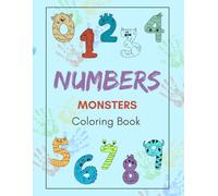 Color & Count with Monsters: Learn Numbers with Friendly Monster Faces!