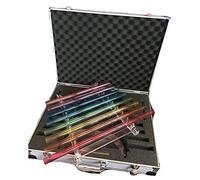 Color Crystal Singing Harp, Perfect Healing Musical Instrument For Sound Therapy, Balancing Body Chakra, Adjusting Emotional State, With Aluminum Suitcase (Color : 432HZ)