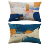 Color Cushion Covers 40 x 80 Dream Pillow Covers 2 pack Velvet Cushion Covers,2026 New Rectangular Double-Sided Printing Pillow Protectors for Winter Home Couch Sofa Living Room Bedroom Decor O-933C