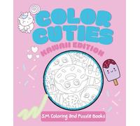Color Cuties: Kawaii Edition: A Pocket-Sized Kawaii Coloring Book with Cute and Easy Pages for Everyone