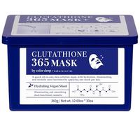 COLOR DEEP LABORATORIES Color Deep Glutathione 365 Masks (1 Pack of 30 Films, 360 g) / 99% Pure Glutathione 100% Vegan Plant Origin Quick Solution All-in-One Mask