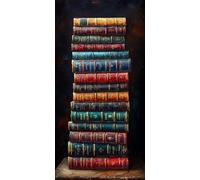 Color Diamond Art Kits Adults, 5D Large Diamond Painting Kits for Adults, Book Full Drill Crystal Art Cross Stitch Embroidery Arts and Crafts Pictures for Home Wall Decor 20x40 inch/50x100 cm c-2434