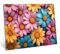 Color Diamond Painting Kits for Adults, Flower Diamond Art for Kids, 5D Crystal Art Rhinestone Embroidery Canvas Painting, DIY Full Drill Arts and Crafts Pictures, Home Decor Gifts 18x24inch H-5305