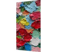 Color Diamond Painting Simple Diamond Art Kits Adults, DIY 5D Crystal Art for Adults Kids Round Rhinestone Gem Dots Embroidery Paintings Crafts Kits Beginners, Home Wall Decor Gifts 30x60cm l3-sx13