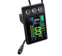 Color Display LCD Meter Electric Scooter Control Panel Electric Bike Speedometer Odometers 5pin Plugs With Backlit Handlebars Mount