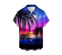 Color Dress Shirt Short Sleeve Mens Cotton Button Down Shirt with Pocket Mens Dress Shirts Occasions Spring Men's Short Sleeve Dress Shirts Regular Fit Print Shirt Button JANUK40430HOT0120