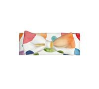 Color Drops Art Baby Bow Headband-Soft Stretchy for 0-6 Months | Gentle On Sensitive Skin. Cute Design. Perfect For New Mums.