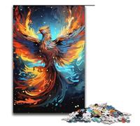 Color Fantasy Phoenix 1000 Piece Jigsaw Puzzles for Adults Jigsaw for Gifts Best Gift Suitable for And Teenager 14 And Up 1000 PCS(38x26cm)