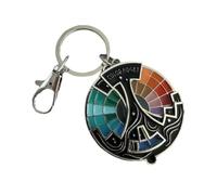 Color Fidget Enamel Pin Car Keyring Gifts, Anxiety Relief Badge Ornaments, 3 In 1 Enamel Keychain Brooch Accessories(Keychain)