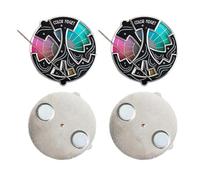 Color Fidget Wheel,Color Fidget Enamel Pin,Colors Wheels for the Artist,20-Hue Colors Wheel Spinner,Quickly Identify Tonal Relationships,3 in 1 Pin & Keychain & Magnet Anxiety Relief Badge (2PC)