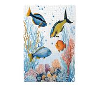 color fish in the sea -Print 1000 Piece Picture Puzzle -Wooden,Family-Friendly Fun For All Ages,For Relaxation And Gift-Giving.