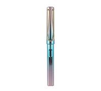 Color Fountain Pen Large Cartridge Rotate to Filled Fine Nib Writing Pen for Children Students Beginners