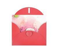 Color Fragment Paper Greeting Card, Blank Card With Envelope, 4x6 Inches (Approx. 10x15 Cm), For Events, Weddings,& Birthdays.
